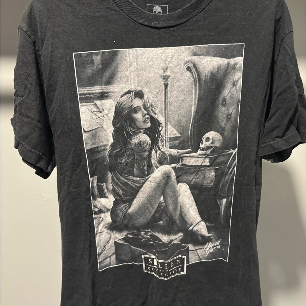 Black Graphic Tee